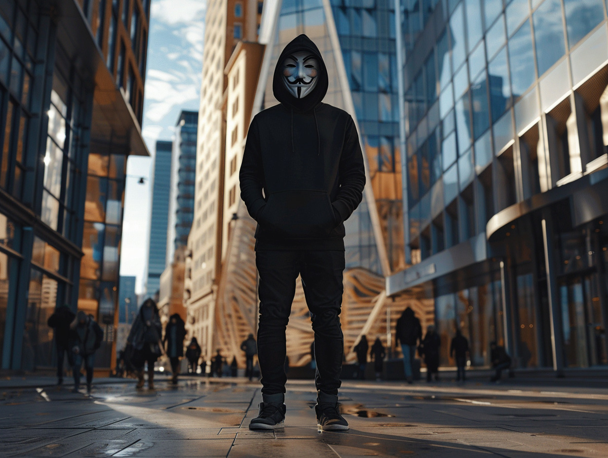 masque  anonymat